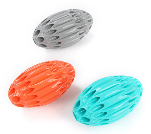 TIHOHO 3 - Shaped Interactive Pet Treat Dispenser Toys – TPR Slow Feeder Chew Toys for Dogs & Cats - Tihoho